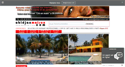Desktop Screenshot of abidjanmaison.com